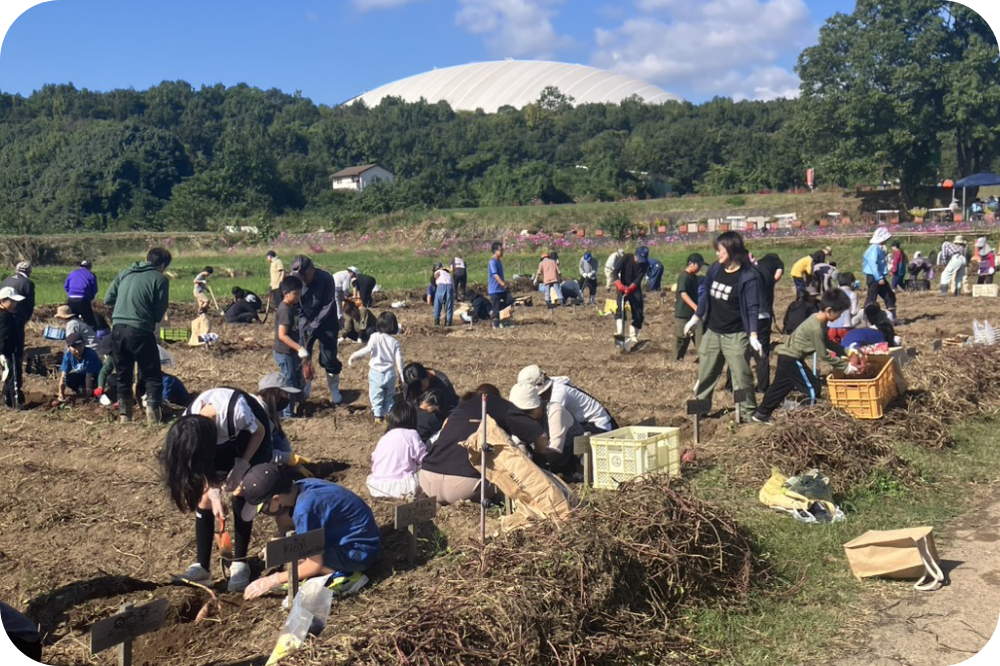 農園・花づくり活動の様子