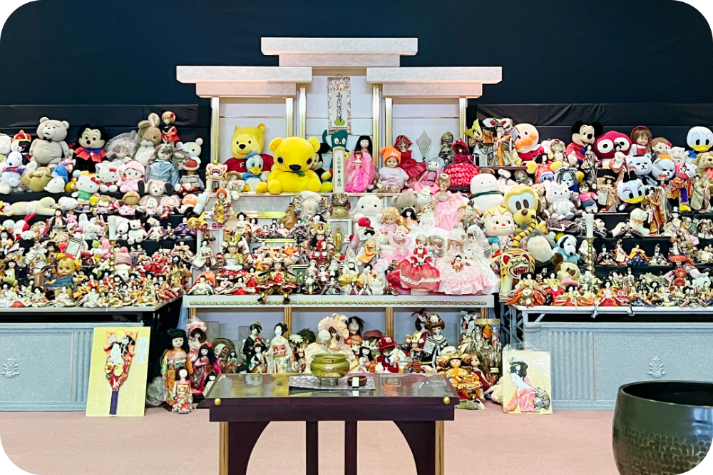 人形供養祭の様子